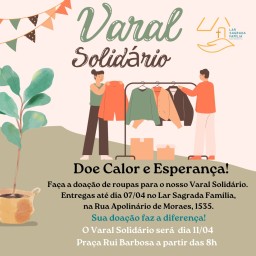 Varal solidário