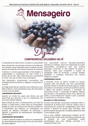 Leia a edição de novembro de nosso Mensageiro
