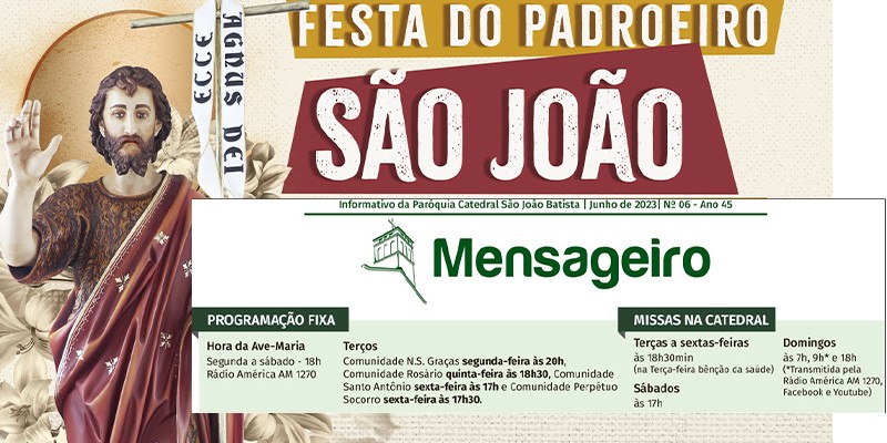 Acesse a versão digital de O Mensageiro de junho