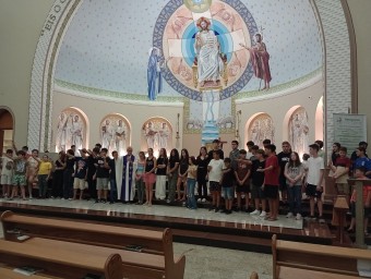 Via Sacra na Catedral e participação de catequizandos