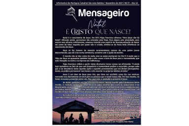 Acesse versão digital do Mensageiro de dezembro